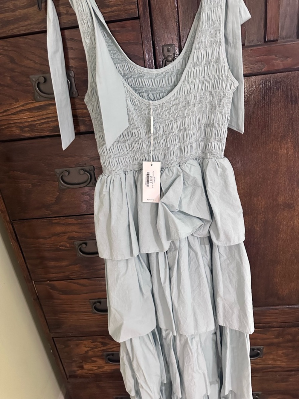 NWT Raphael Tiered Ruffle Midi Sundress - Picture 5 of 7
